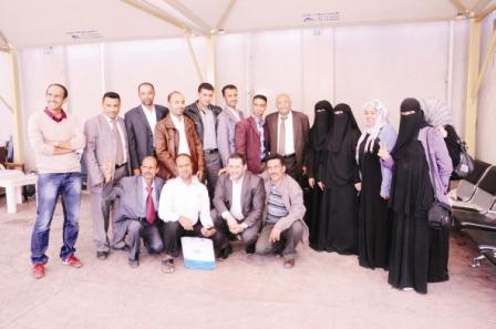 باسندوة لدى استقباله عددا من ممثلي شباب ساحة التغيير بصنعاء